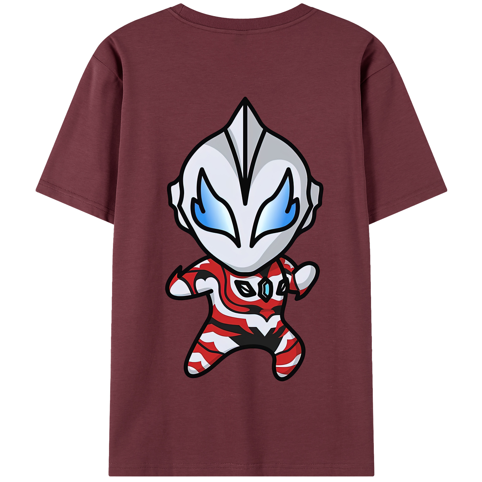 （画像用） ウルトラマン Ultraman 綿100％半袖Tシャツ（背面プリント）